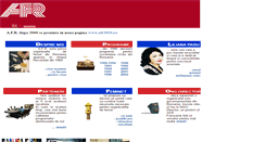 Desktop Screenshot of afr.ro